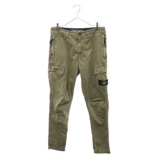 ストーンアイランド(STONE ISLAND)のSTONE ISLAND ストーンアイランド Straight-Leg Cargo Trousers ストレート ガーメントダイ カーゴパンツ カーキ 741530504(その他)