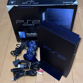 プレイステーション2(PlayStation2)のPS2 SCPH-50000 MB/NH BBユニット本体 スタンド付き 良動品(家庭用ゲーム機本体)
