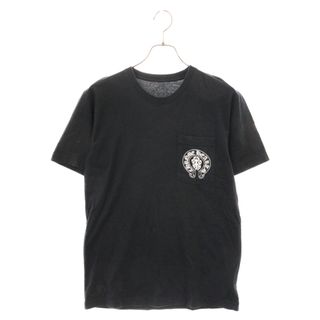 CHROME HEARTS クロムハーツ CH T-SHRT 3 アメリカンフラッグ バックプリント 半袖Tシャツ ブラック