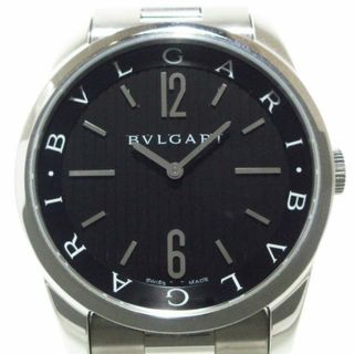 ブルガリ(BVLGARI)のBVLGARI(ブルガリ) 腕時計美品  ソロテンポ ST42S メンズ SS 黒(その他)