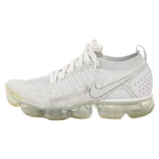 ナイキ(NIKE)のNIKE ナイキ AIR VAPORMAX FLYKNIT エアヴェイパーマックス フライニット ローカットスニーカー ホワイト US8.5/26.5cm 942842-105(スニーカー)