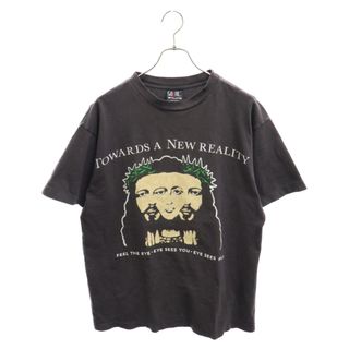 SAINT MICHAEL セントマイケル 21SS VISIONS TEE ヴィジョンズ プリント半袖Tシャツ ブラウン SM-S21-0000-006(Tシャツ/カットソー(半袖/袖なし))