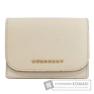 バーバリー(BURBERRY)のBURBERRY ロゴ金具 カードケース レザー レディース(名刺入れ/定期入れ)