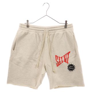 SAINT MICHAEL セントマイケル 24SS SWEAT SHORTS SAINT ハーフスウェットパンツ グレー SM-YS8-0000-047(その他)