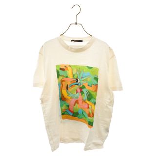 ルイヴィトン(LOUIS VUITTON)のLOUIS VUITTON ルイヴィトン 21SS LVフレンドインサイド アウトラベル プリント 半袖Tシャツ カットソー マルチ RM211 NPG HKY73W(Tシャツ/カットソー(半袖/袖なし))