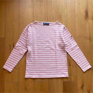 SAINT JAMES - 【SALE】セントジェームス　SAINT JAMES  ピンク白　ボーダー　長袖