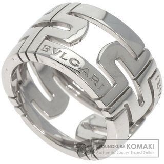 ブルガリ(BVLGARI)のBVLGARI パレンテシ オープンワーク ラージ #49 リング・指輪 K18WG レディース(リング(指輪))