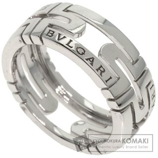 ブルガリ(BVLGARI)のBVLGARI パレンテシ オープンワーク スモール #53 リング・指輪 K18WG レディース(リング(指輪))