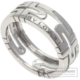 ブルガリ(BVLGARI)のBVLGARI パレンテシ オープンワーク スモール #59 リング・指輪 K18WG ユニセックス(リング(指輪))