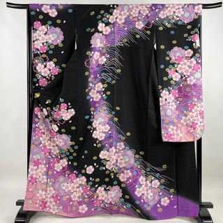 振袖 身丈167cm 裄丈66cm 正絹 美品 逸品 【中古】(着物)