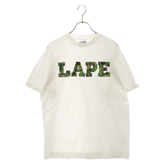 アベイシングエイプ(A BATHING APE)のA BATHING APE アベイシングエイプ LA Camo LAPE Logo Tee LAカモ ロゴ半袖Tシャツ ホワイト(Tシャツ/カットソー(半袖/袖なし))