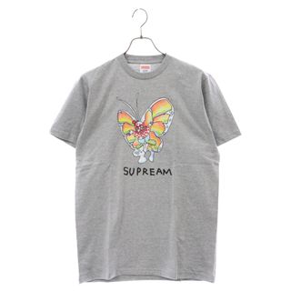 シュプリーム(Supreme)のSUPREME シュプリーム 16SS Gonz Butterfly Tee ゴンズ バタフライ 半袖Tシャツ グレー(Tシャツ/カットソー(半袖/袖なし))