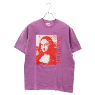 シュプリーム(Supreme)のSUPREME シュプリーム 18SS Mona Lisa Tee モナリザプリント クルーネック半袖Tシャツ パープル(Tシャツ/カットソー(半袖/袖なし))