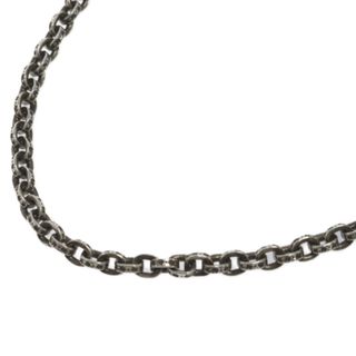 クロムハーツ(Chrome Hearts)のCHROME HEARTS クロムハーツ PAPER CHAIN 18/ペーパーチェーン18inch シルバーネックレス シルバー 【国内インボイス付き】(ネックレス)