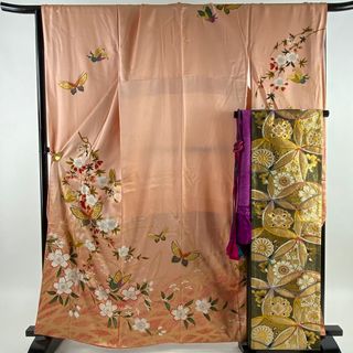 振袖 身丈163cm 裄丈68cm 正絹 美品 秀品 【中古】(着物)