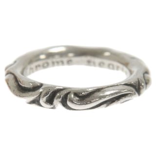 クロムハーツ(Chrome Hearts)のCHROME HEARTS クロムハーツ SCRL BAND スクロールバンドリング シルバー(リング(指輪))