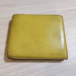 ポールスミス(Paul Smith)のPaul Smith　ポール・スミス　二つ折り財布　イエロー(折り財布)