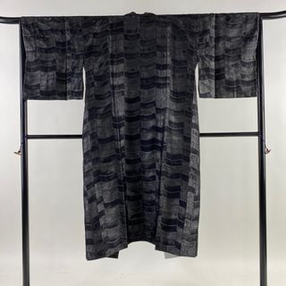 道中着 身丈129cm 裄丈66cm 正絹 美品 逸品 【中古】(着物)