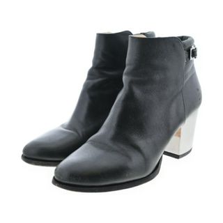 ジミーチュウ(JIMMY CHOO)のJIMMY CHOO ジミーチュー ブーティ EU39(25.5cm位) 黒 【古着】【中古】(ブーティ)