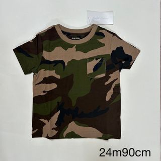 ラルフローレン(Ralph Lauren)の24m90cm  半袖　カモフラ　ラルフローレン(Tシャツ/カットソー)