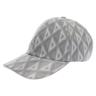 Christian Dior クリスチャンディオール 22SS CD Diamond Baseball Cap ダイヤモンド コットンキャンバス6パネル ベースボールキャップ グレー 243C903C5766