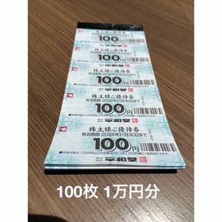 平和堂 株主優待 10000円分(ショッピング)