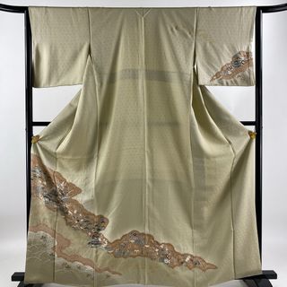 訪問着 身丈164.5cm 裄丈64cm 正絹 秀品 【中古】(着物)