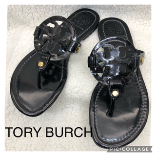 Tory Burch - TORY BURCH トリーバーチ エナメル　サンダル