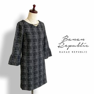 Banana Republic　春物キレイめチェックワンピース