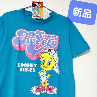 新品 ルーニーテューンズ Tシャツ トゥイーティー 半袖 ストリート メンズ(Tシャツ/カットソー(半袖/袖なし))