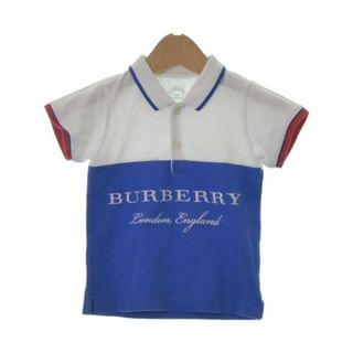 BURBERRY CHILDREN Tシャツ・カットソー 3Y 白x青 【古着】【中古】(Tシャツ/カットソー)