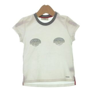 フェンディ(FENDI)のFENDI フェンディ Tシャツ・カットソー 4A 白 【古着】【中古】(Tシャツ/カットソー)