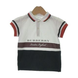 BURBERRY CHILDREN Tシャツ・カットソー 3 白xエンジx紺等 【古着】【中古】(Tシャツ/カットソー)