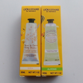 ロクシタン(L'OCCITANE)の【箱入り】ロクシタンハンドクリーム30mlアーモンド&チェリーブロッサム(ハンドクリーム)