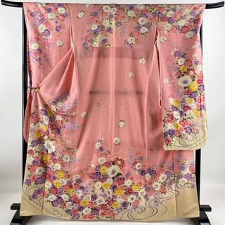 振袖 身丈166cm 裄丈67.5cm 正絹 美品 名品 【中古】(着物)