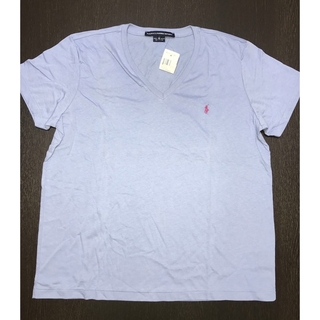 ラルフローレン(Ralph Lauren)の新品 XL ラルフローレン 半袖 Tシャツ レディースXXL ブルー、ブラック(Tシャツ(半袖/袖なし))