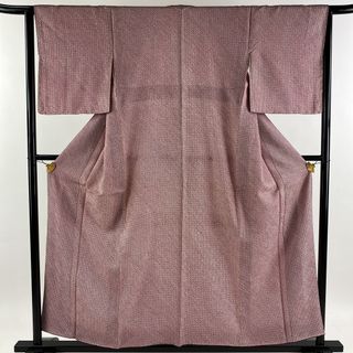 小紋 身丈156cm 裄丈64cm 正絹 美品 優品 【中古】(着物)