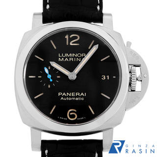 パネライ(PANERAI)のパネライ ルミノール マリーナ 1950 3デイズ オートマティック アッチャイオ PAM01392 U番 メンズ 中古 腕時計(腕時計(アナログ))