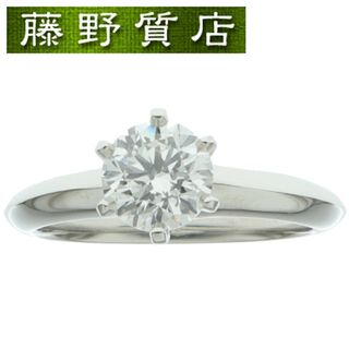 ティファニー(Tiffany & Co.)の(新品仕上げ済) ティファニー TIFFANY ソリテール ダイヤ リング PT950 × ダイヤモンド 0.95ct 約11.5号 鑑定書 8816(リング(指輪))