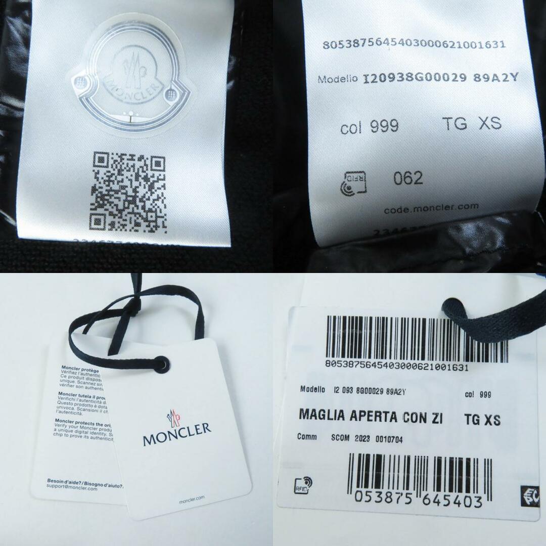 MONCLER - 極美品◎MONCLER モンクレール 23年製 MAGLIA APERTA MONCLER - 極美品◎MONCLER モンクレール 23年製 MAGLIA APERTA