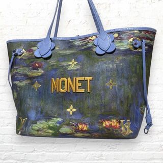 LOUIS VUITTON - LOUIS VUITTON ネヴァーフル モネ MONET トートバッグ 