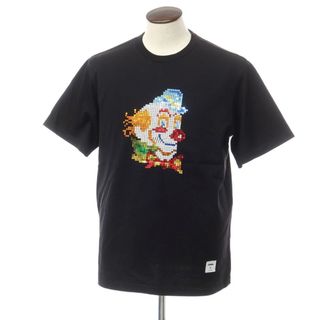 シュプリーム(Supreme)の【中古】シュプリーム Supreme 2021年秋冬 Clown Sequin S/S Top スパンコール 半袖Ｔシャツ ブラック【サイズL】【メンズ】(Tシャツ/カットソー(半袖/袖なし))