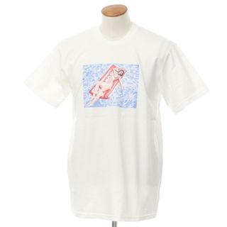 シュプリーム(Supreme)の【中古】シュプリーム Supreme 2022年春夏 Float Tee コットン クルーネック 半袖Ｔシャツ ホワイト【サイズM】【メンズ】(Tシャツ/カットソー(半袖/袖なし))