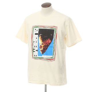 シュプリーム(Supreme)の【中古】シュプリーム Supreme 2022年春夏 Mask Tee コットン クルーネック 半袖Ｔシャツ ベージュ【サイズL】【メンズ】(Tシャツ/カットソー(半袖/袖なし))