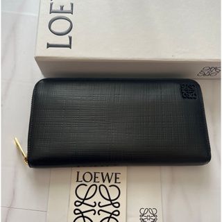 LOEWE - 414 極上美品 LOEWE ロエベ 長財布 ラウンドファスナー