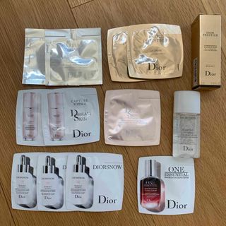 ディオール(Dior)のdior サンプル　乳液　化粧水　美容液　日焼け止め(美容液)