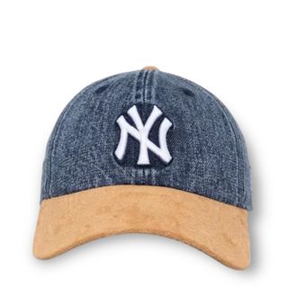 ニューエラー(NEW ERA)のNEWERA NY デニム キャップ 帽子 ニューヨークヤンキース ニューエラ(キャップ)