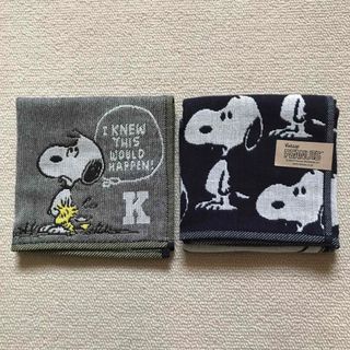 PEANUTS - ★新品★ PEANUTS スヌーピー ガーゼハンカチ×２枚