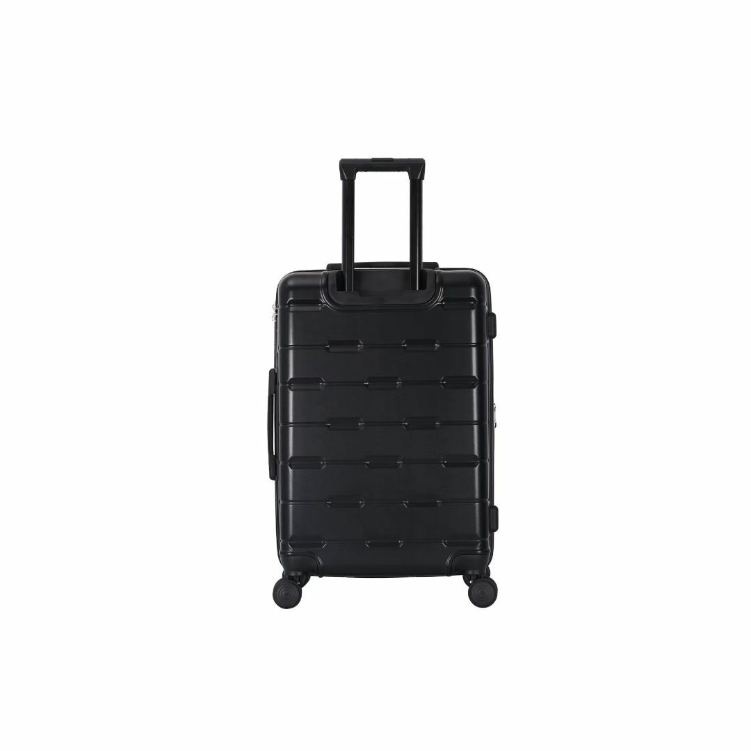 キャリーケース 黒 Mサイズ 新品 軽量 ダイヤルロック 静音 スムーズ 丈夫 レディースのバッグ(スーツケース/キャリーバッグ)の商品写真
