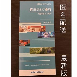 西武ホールディングス 株主優待券冊子 1冊　最新版